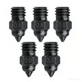 Düse aus gehärtetem Stahl 0,2 bis 1,0 mm für Creality CR6 SE – Farbe 0.8MM
