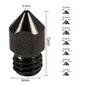 Düse aus gehärtetem Stahl 0,2 bis 1,0 mm für Creality Ender 3 – 3