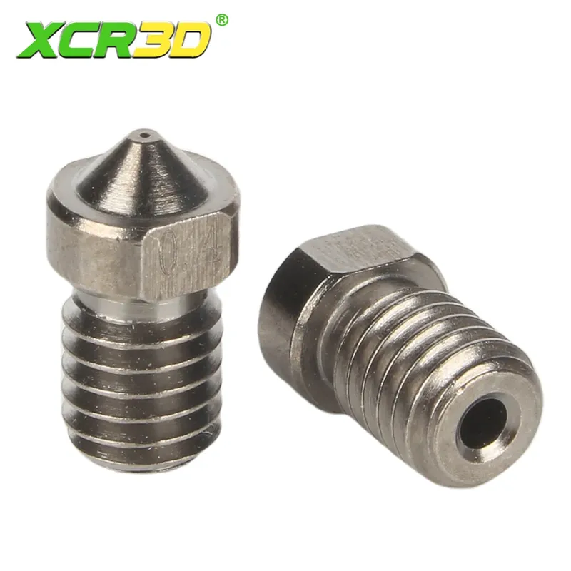 Düse aus gehärtetem Stahl V5/V6 0,4 bis 1,0 mm für 3D-Drucker