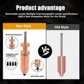 Düse Bimetall gehärtete Stahldüse 0,2 bis 0,8 mm für Flashforge AD5X – 2