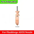 Düse Bimetall gehärtete Stahldüse 0,2 bis 0,8 mm für FlashForge AD5X – Farbe 0.25