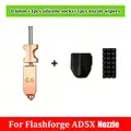 Düse Bimetall gehärtete Stahldüse 0,2 bis 0,8 mm für FlashForge AD5X – Farbe 0.6set