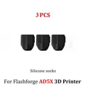 Düse Bimetall gehärtete Stahldüse 0,2 bis 0,8 mm für FlashForge AD5X – Farbe 3pcs Silicone Sock