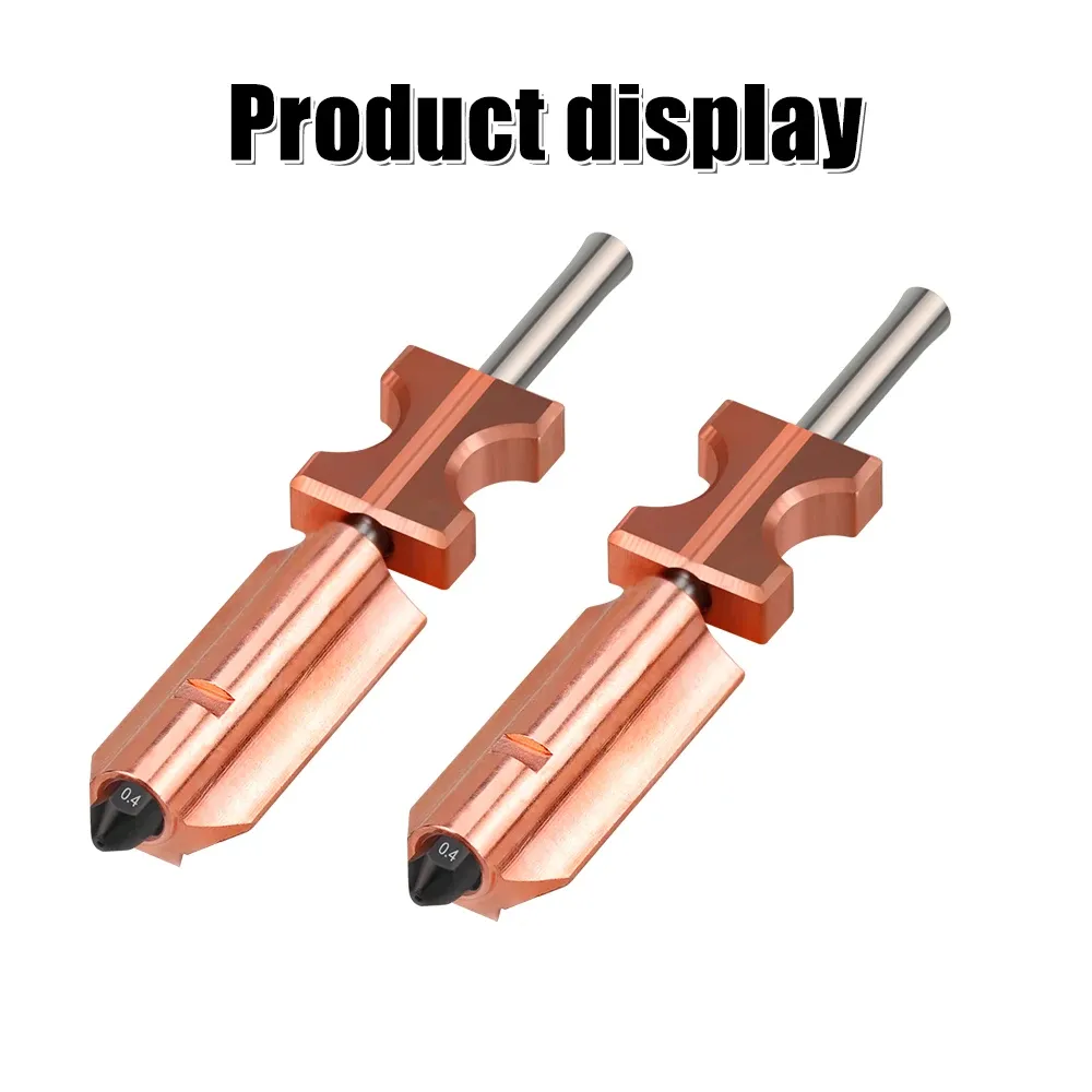 Düse Bimetall gehärtete Stahldüse 0,2 bis 0,8 mm für Flashforge AD5X