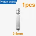 Düse Bimetall gehärtete Stahldüse 0,25 bis 0,8 mm für Anycubic Kobra – Farbe 0.6mm