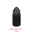 Düse Bimetall gehärtete Stahldüse 0,25 bis 0,8 mm für Flashforge AD5X – Farbe 0.6mm steel nozzle