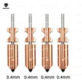 Düse gehärtete Stahldüse 0,25 bis 0,8 mm für Flashforge AD5X – Farbe 4PCS-4444
