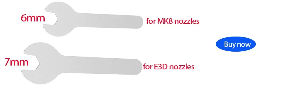 Düse gehärtete Stahldüse 0,4 mm für Makerbot Creality Ender 3