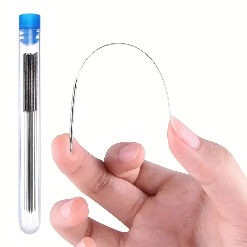 Düse Reinigungsnadel Edelstahl 0,2 bis 0,4 mm 10er Set