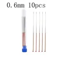 Düse Reinigungsnadel Edelstahl 0,2 bis 1,0 mm 10er Set – Farbe 0.6mm 10PCs