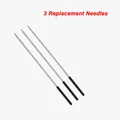 Düse Reinigungsnadel Edelstahl 1,6 mm x 200 mm für 1,75 mm Düsen – Farbe 3 Needles