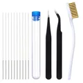 Düse Reinigungsset 13 Teile mit Nadeln und Bürste – Farbe Cleaning Kit