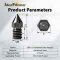 Düsen gehärtete Stahldüse 0,4 bis 0,8 mm für IdeaFormer IR3 V2 – 3
