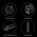 Düsen-Set gehärtete Stahldüse 0,2 bis 1,2 mm für Creality Ender 3 V3 KE – 4