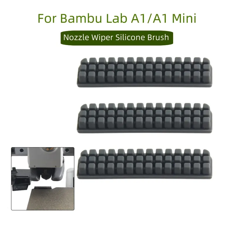 Düsenbürste Silikon für Bambu Lab A1 A1 Mini 3er bis 15er Set