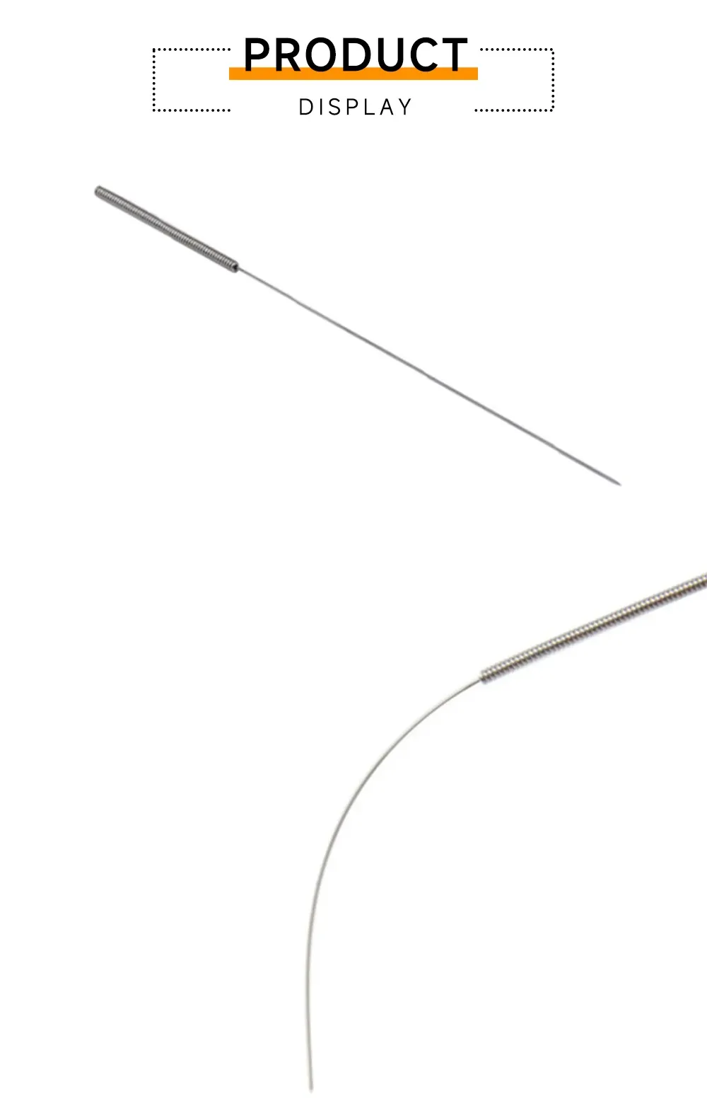 Düsenreinigungsnadeln Edelstahl 0,15 bis 1,0 mm