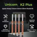 Düsenset aus gehärtetem Stahl 0,2 bis 1,0 mm für Creality K2 Plus – 4