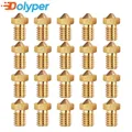 E3D Düse Messing M6 für 1,75 mm Filament 0,2 bis 1,0 mm 20er Set – 1