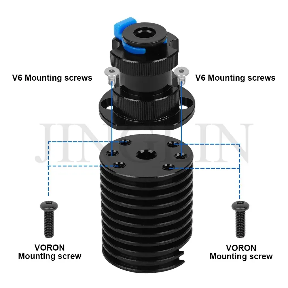 E3D REVO Hotend Kit mit Keramik Heizkern Thermistor