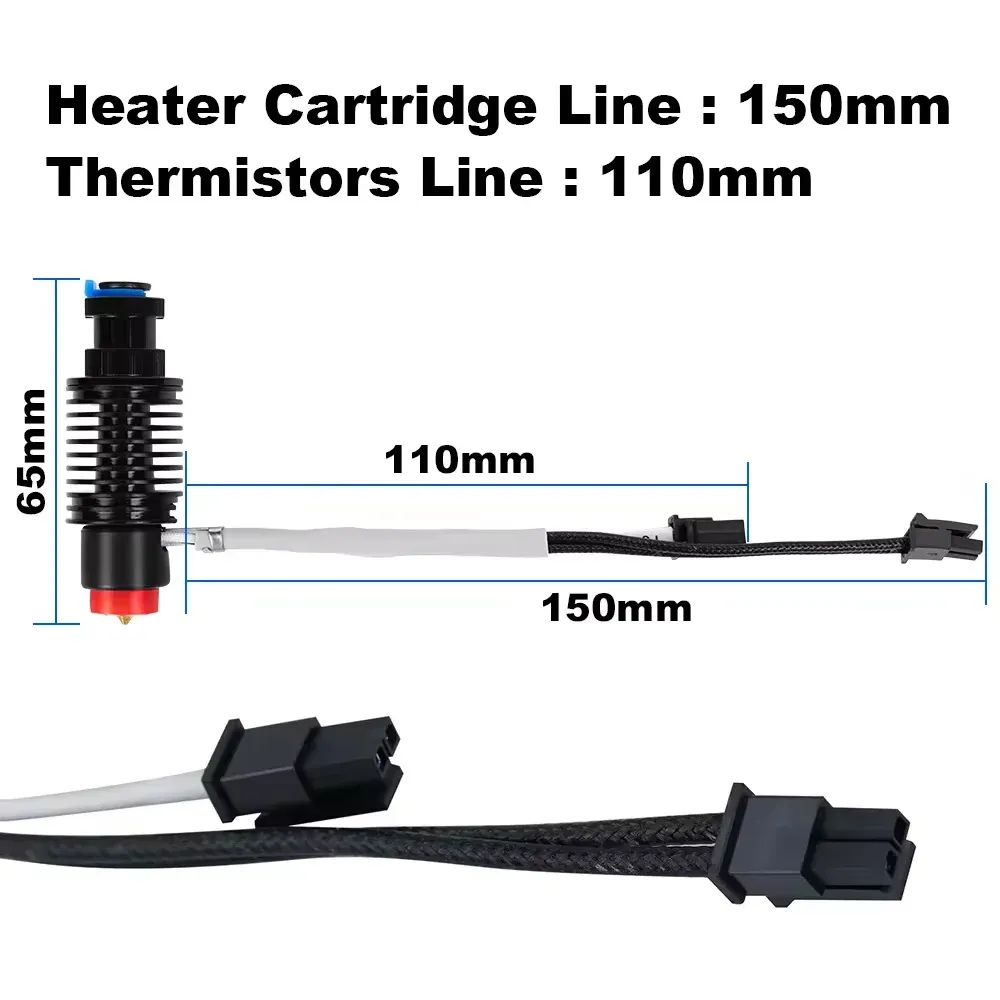 E3D Revo Keramik Hotend Kit mit Schnellheizung