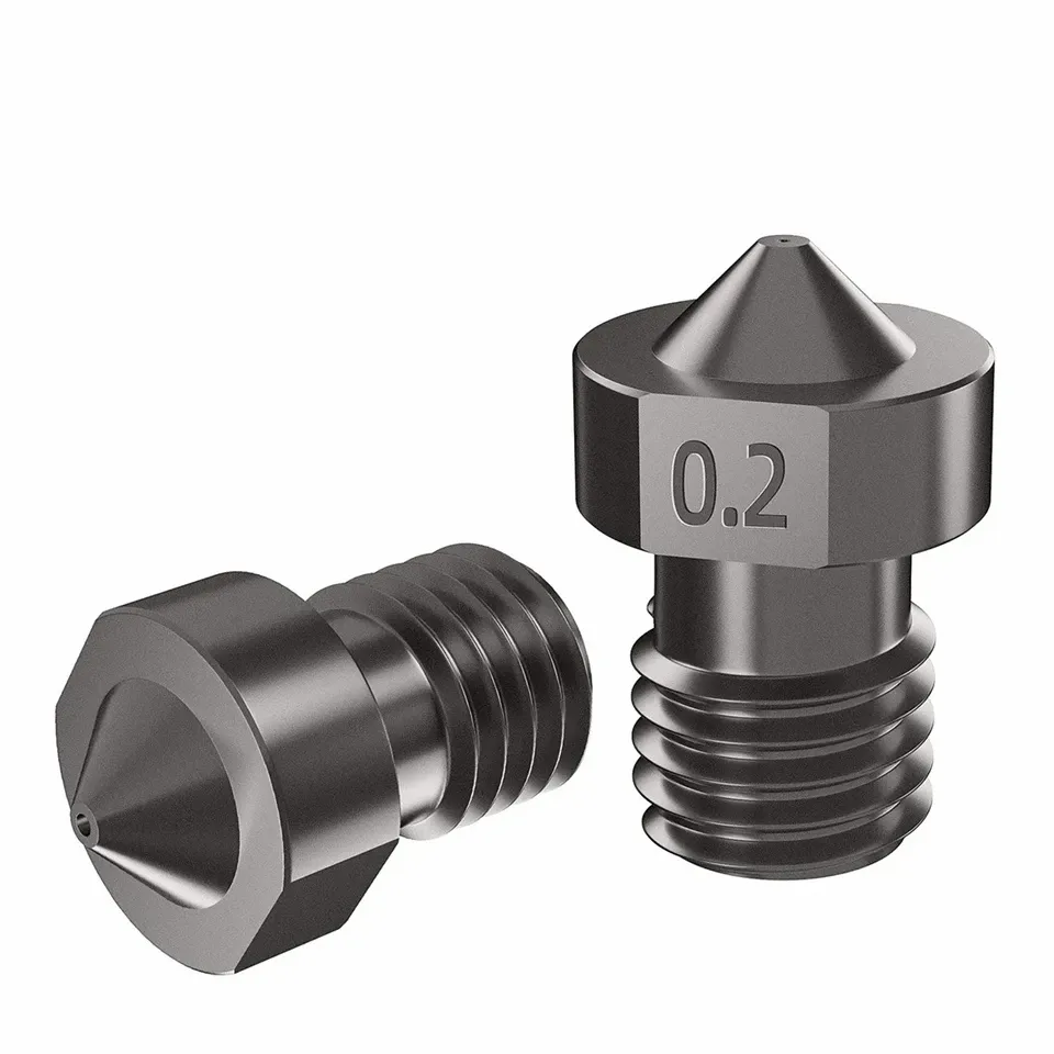 E3D V6 Düse gehärtete Stahldüse 0,2 bis 0,8 mm für Ender 3 Prusa