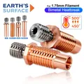 E3D V6 V5 Bi-Metall Heatbreak Kupferbeschichtete MK8 Throats – 1