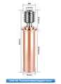 E3D V6 V5 Bi-Metall Heatbreak Kupferbeschichtete MK8 Throats – Color CR6 SE