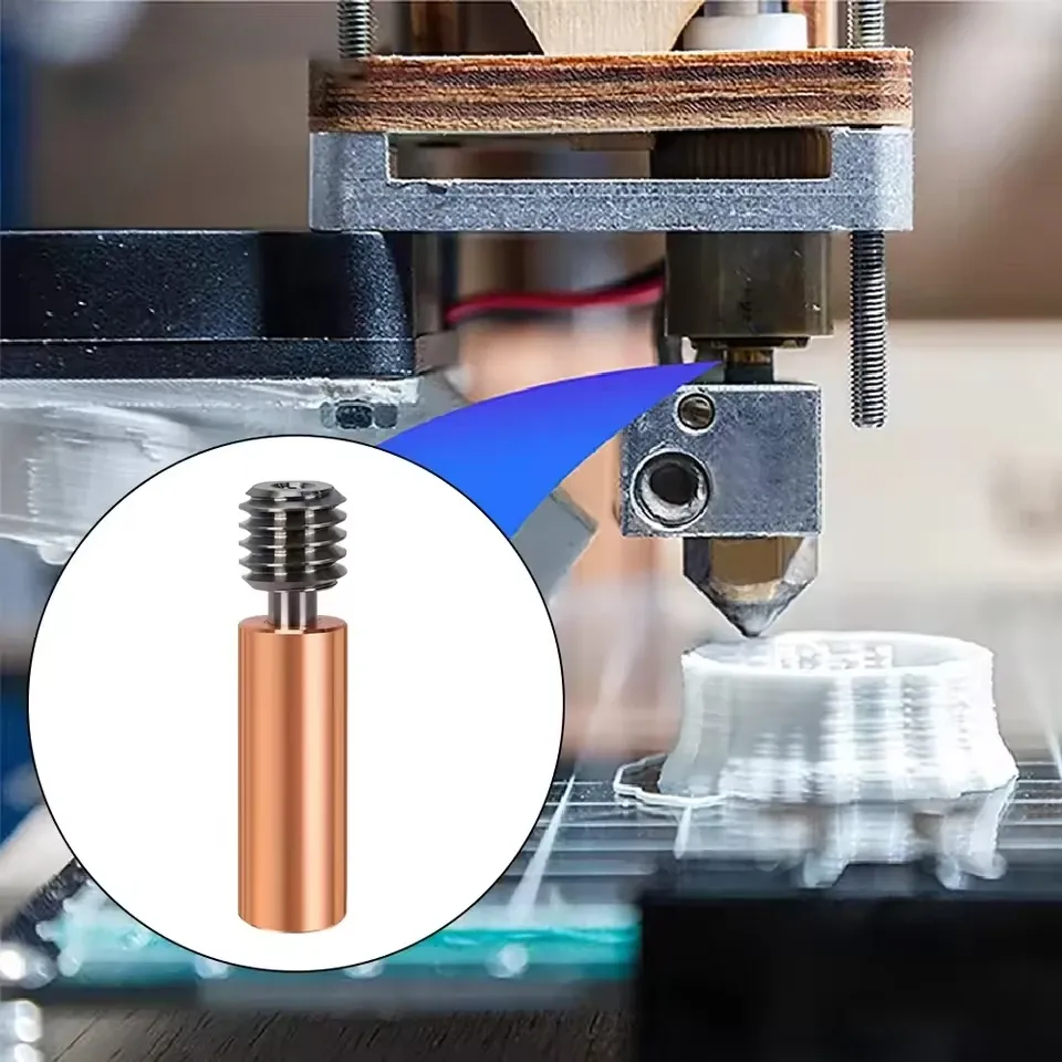 E3D V6 V5 Bi-Metall Heatbreak Kupferbeschichtete MK8 Throats