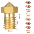 E3D V6 V5 Düse Messing für 1,75 mm Filament 0,1 bis 0,4 mm – 4