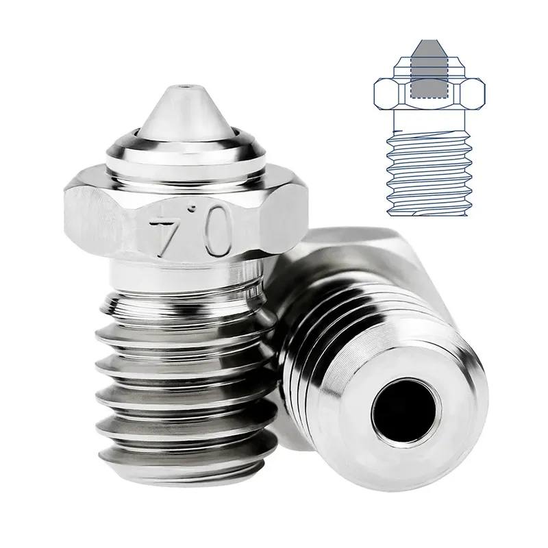 E3DV6 Bimetall-Düse 550°C für PRUSA i3 MK3S