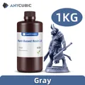 ECO UV-Harz 2.0 405nm 1kg geruchsarm pflanzenbasiert – Farbe 1Kg-Grau