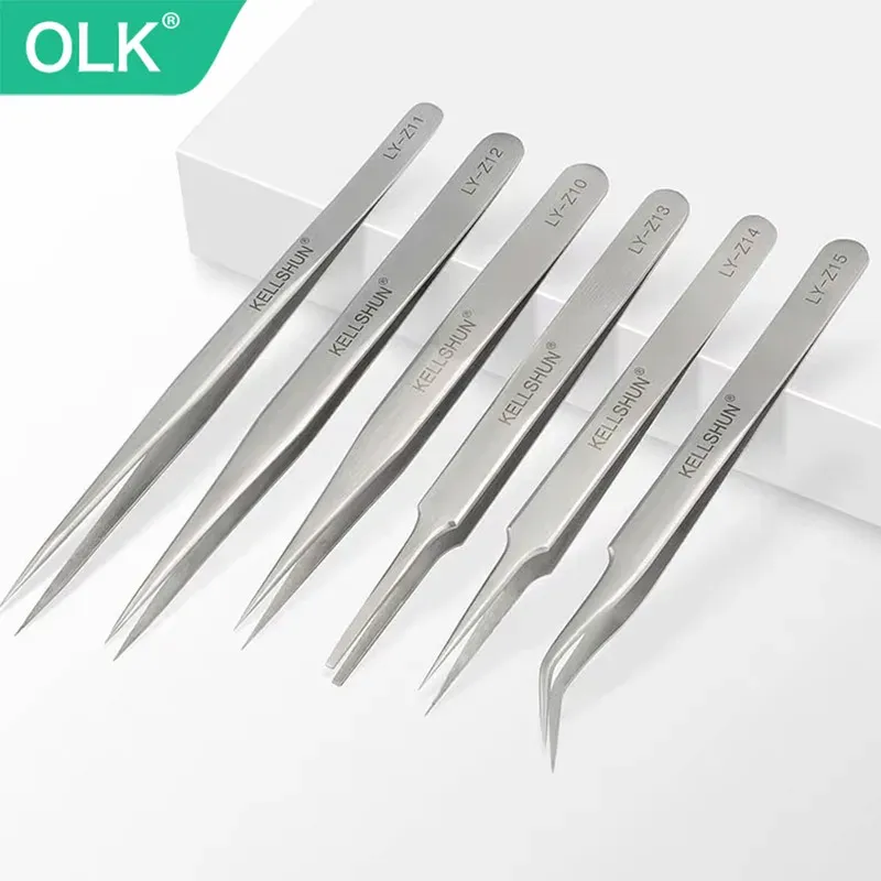 Edelstahl Pinzetten Kit Präzision