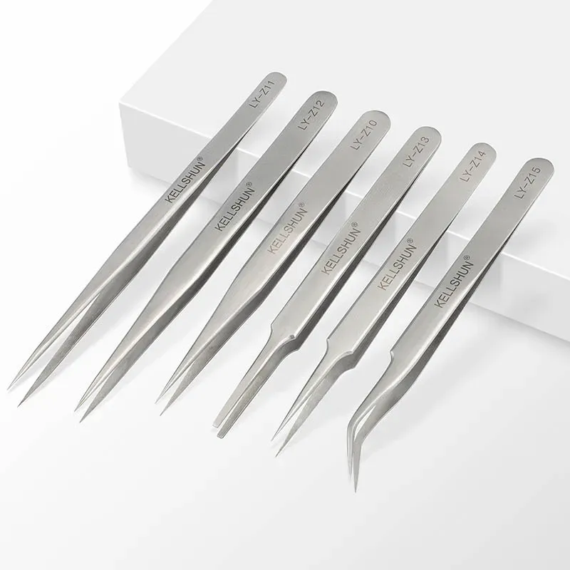 Edelstahl Pinzetten Kit Präzision