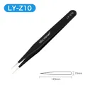 Edelstahl Pinzetten Set Uhrmacher – Pinzettenspitzentyp LY-Z10 black
