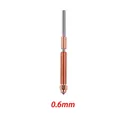 Einhorn-Düse aus gehärtetem Stahl 1 bis 10 Stück – Farbe 0.6mm Nickel Plated