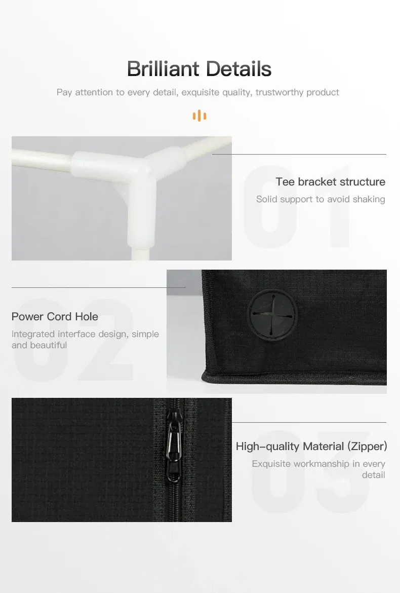 Ender 3D-Druckergehäuse 720x600x480mm