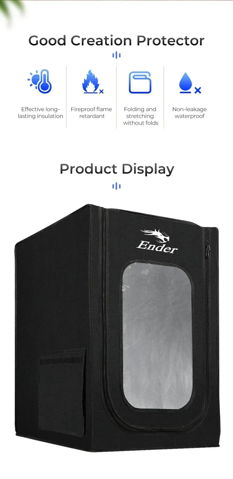 Ender Plus Gehäuse 750x650x550mm mit Lüfter