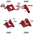 Extruder Aluminium MK8 Drive Feed Kit für Ender 3 CR-10 – 3