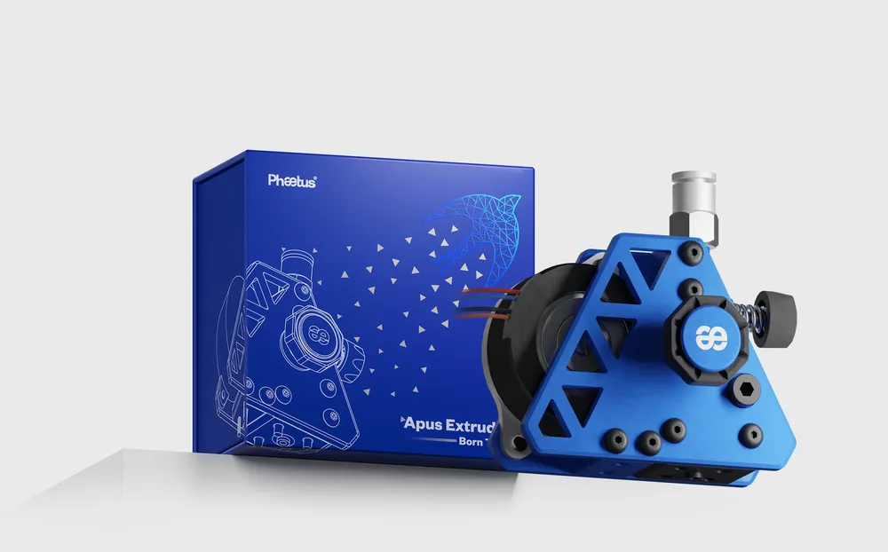 Extruder APUS gehärteter Stahl Doppelzahnrad für Voron Creality