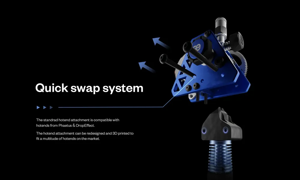 Extruder APUS gehärteter Stahl Doppelzahnrad für Voron Creality