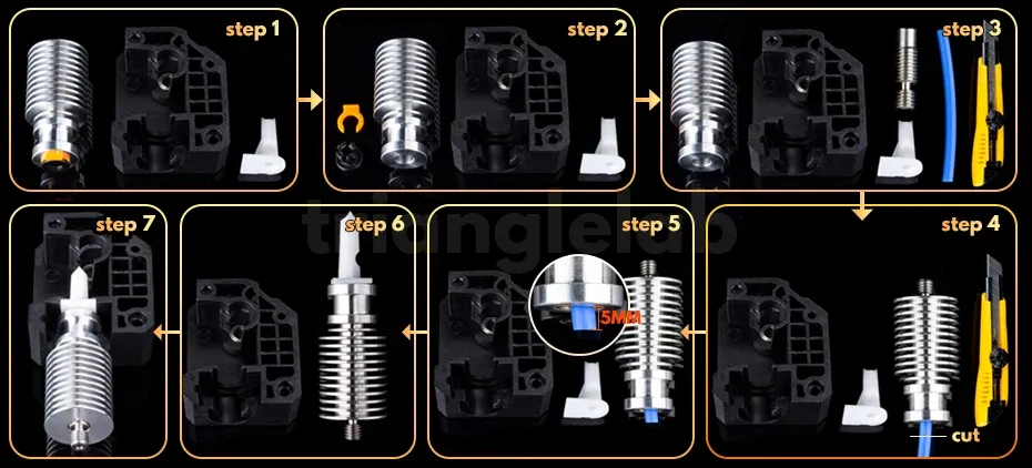 Extruder DDB V1.0 Bowden Dual Drive für Ender3 CR10