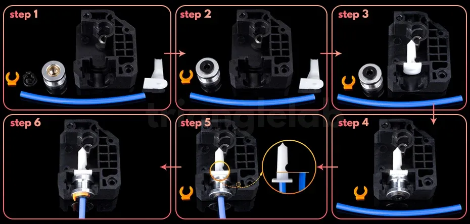 Extruder DDB V1.0 Bowden Dual Drive für Ender3 CR10