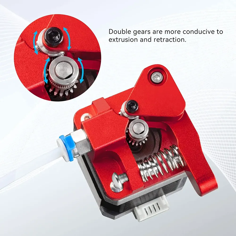 Extruder Dual Gears Upgrade für Ender 3 V2 CR10 Metall