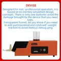 Extruder für 3D-Filament 1,75 bis 3 mm mit automatischer Durchmesserregelung – 5
