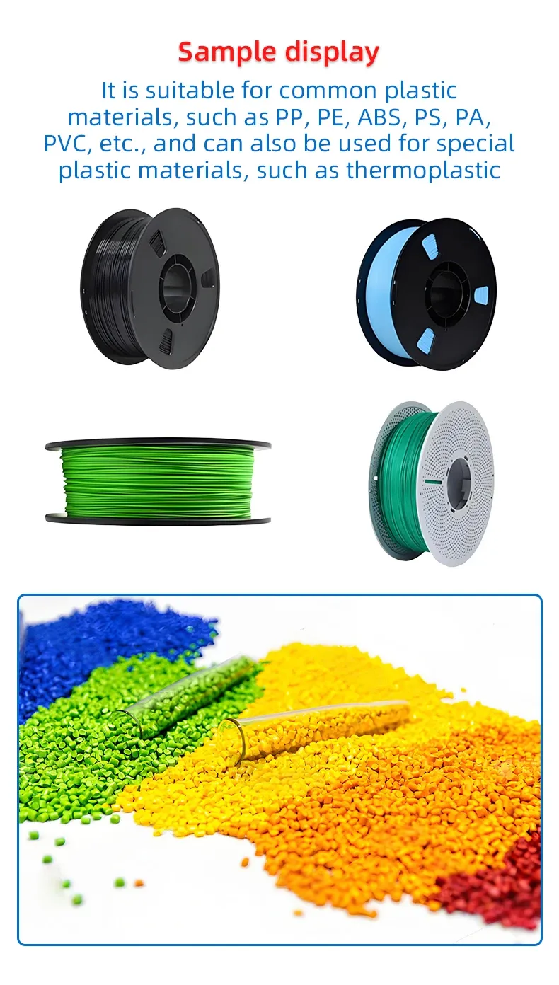 Extruder für 3D-Filament 1,75 bis 3 mm mit automatischer Durchmesserregelung