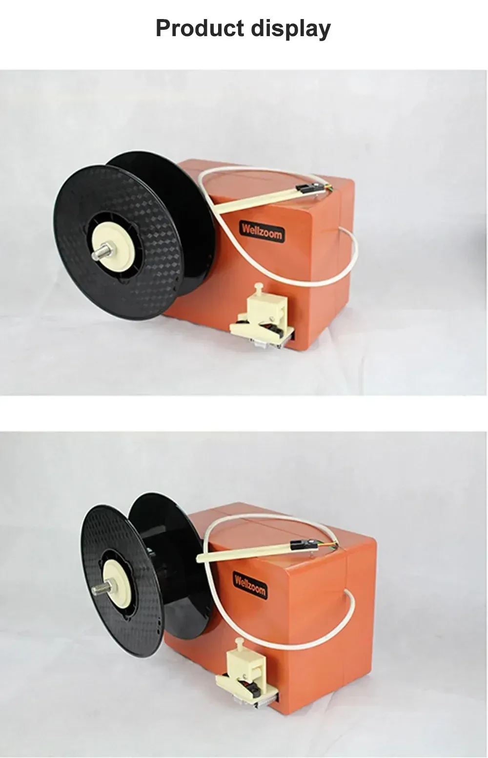 Extruder für 3D-Filament 1,75 bis 3 mm mit automatischer Durchmesserregelung