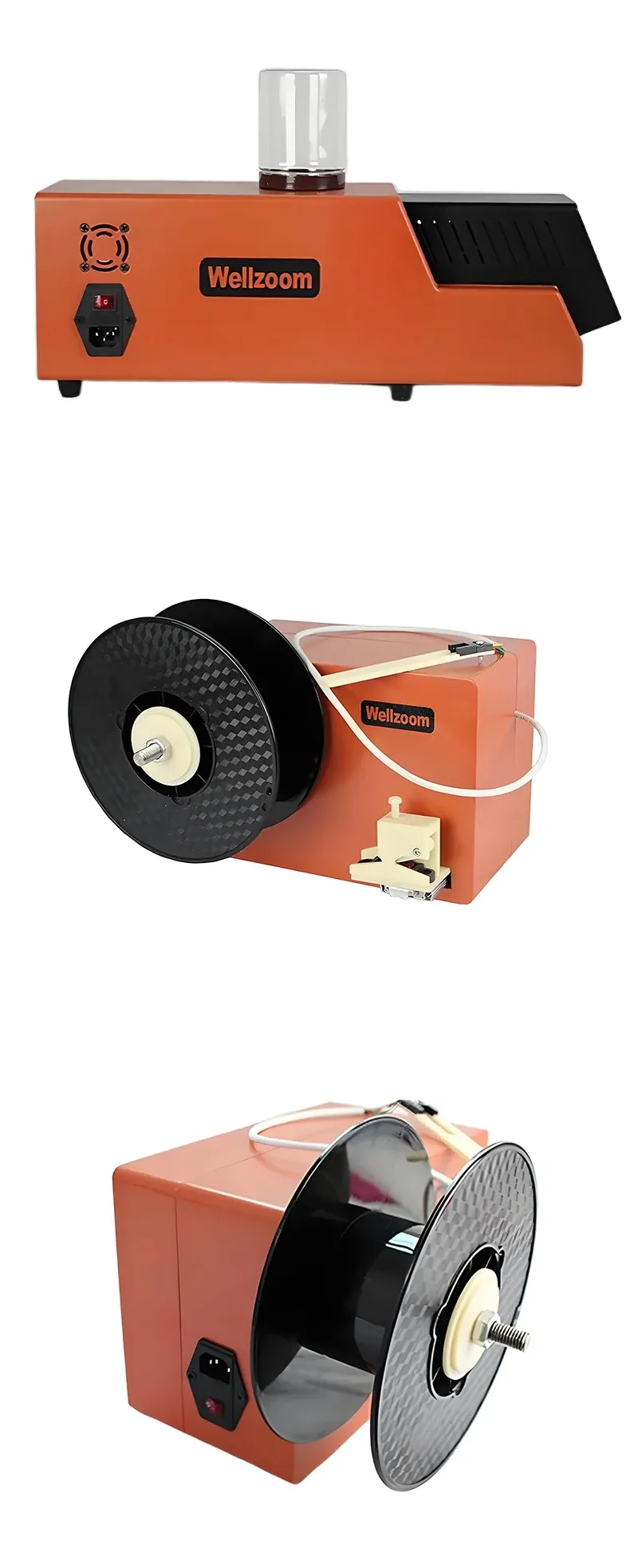 Extruder für 3D-Filament 1,75 bis 3 mm mit automatischer Durchmesserregelung