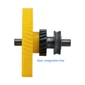 Extruder Gear Claw Gear Nano-beschichtet gehärteter Stahl für Bambu Lab P1 X1 – 4