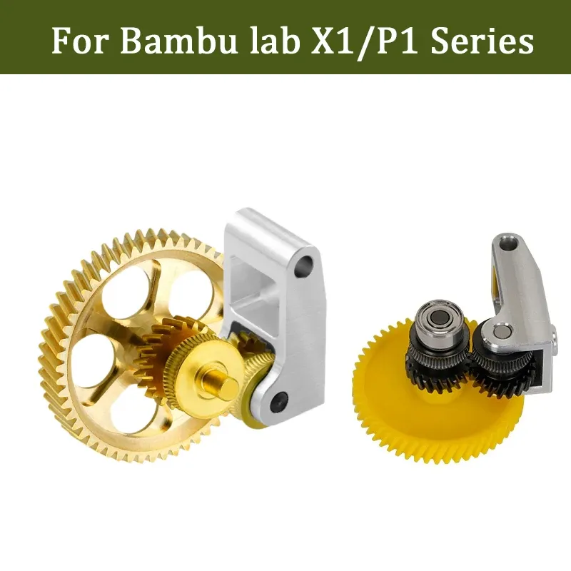 Extruder Gear Claw Gear Nano-beschichtet gehärteter Stahl für Bambu Lab P1 X1