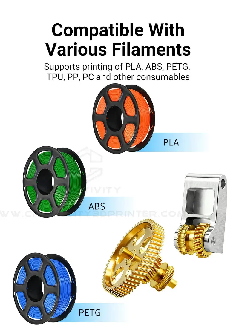 Extruder Getriebe Bambu Lab Nano beschichtet gehärteter Stahl